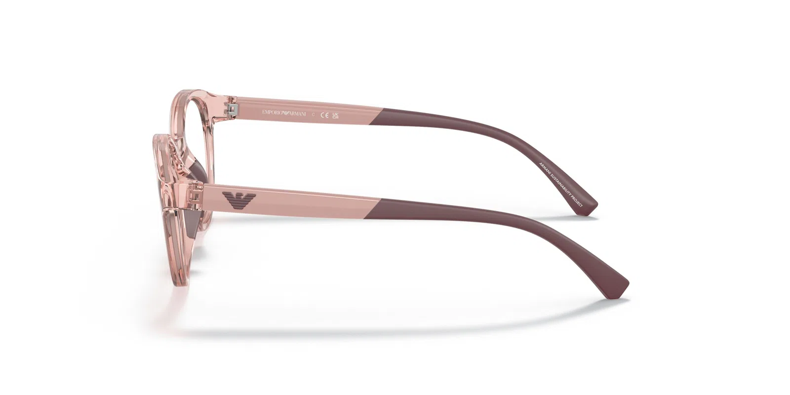 Emporio Armani Kids 3205 Eyeglasses - Transparent Pink - view 13